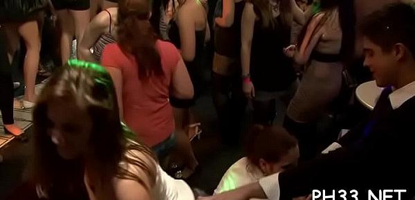  Bitches found petite dick in club